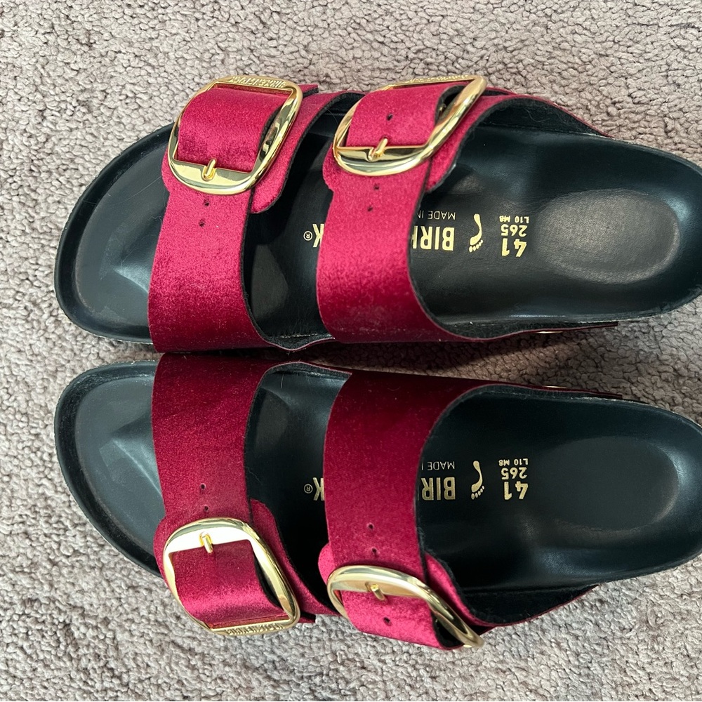 Birkenstock Women's Burgundy Sandals